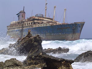 Судно SS American Star, потерпевшее кораблекрушение